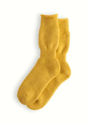 Outdoor Collection Recycled Wool Yellow Socks