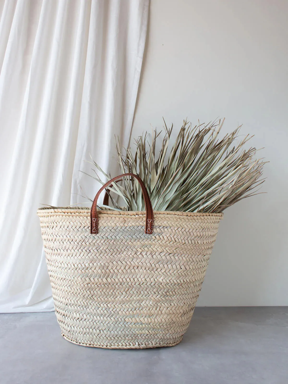 Parisienne Basket Bag Tan