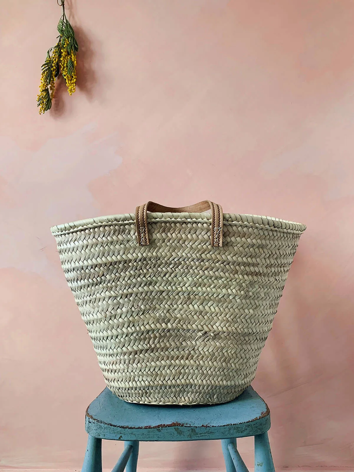 Parisienne Basket Bag Tan
