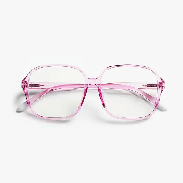 Pascal Glossy Screen Glasses - Blush