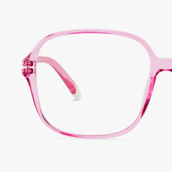 Pascal Glossy Screen Glasses - Blush