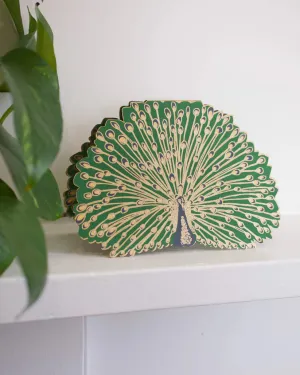 Peacock Greeting Card