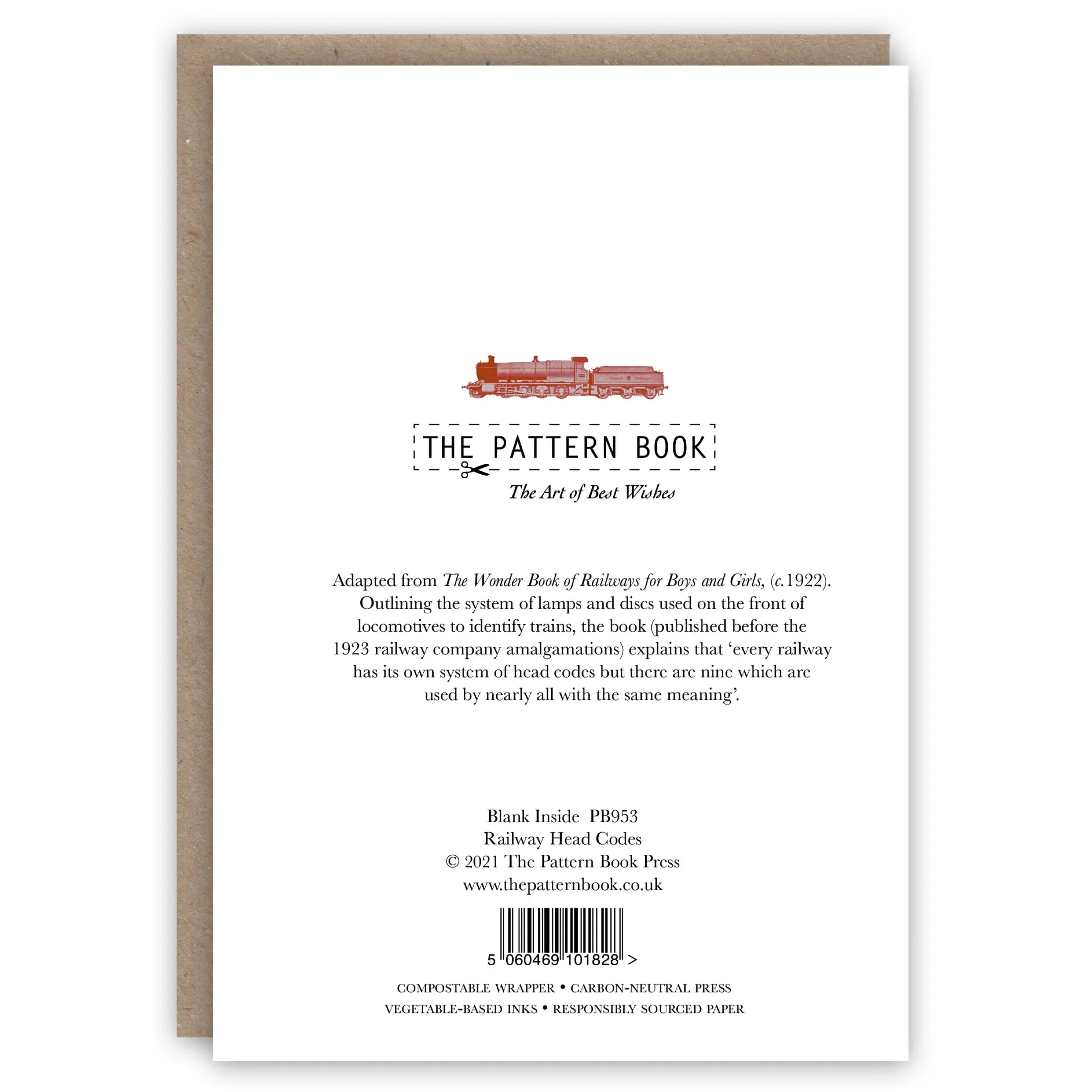 Railway Head Codes Card