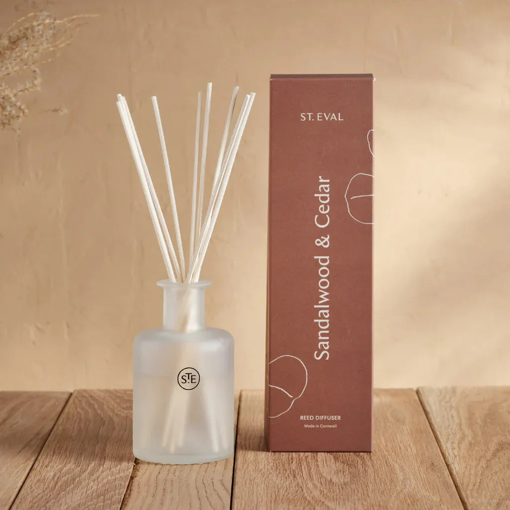 Sandalwood & Cedar Lamorna Reed Diffuser