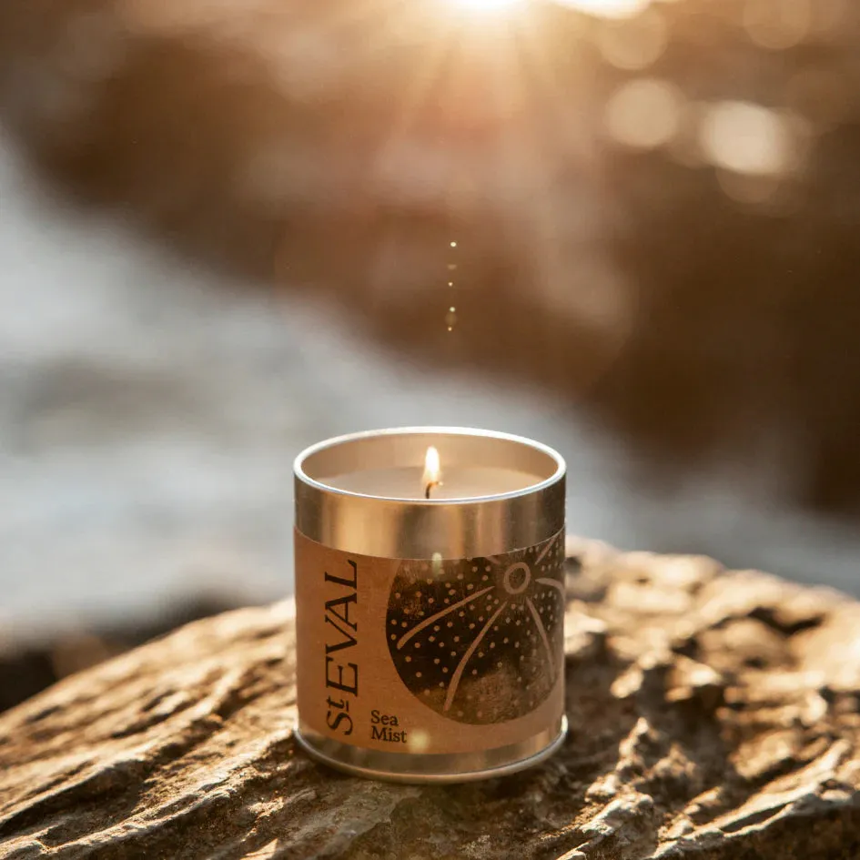 Sea Mist Scented Tin Candle