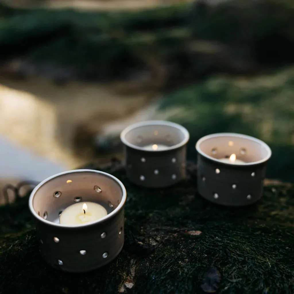 Sea Moss & Driftwood Scented Tealights
