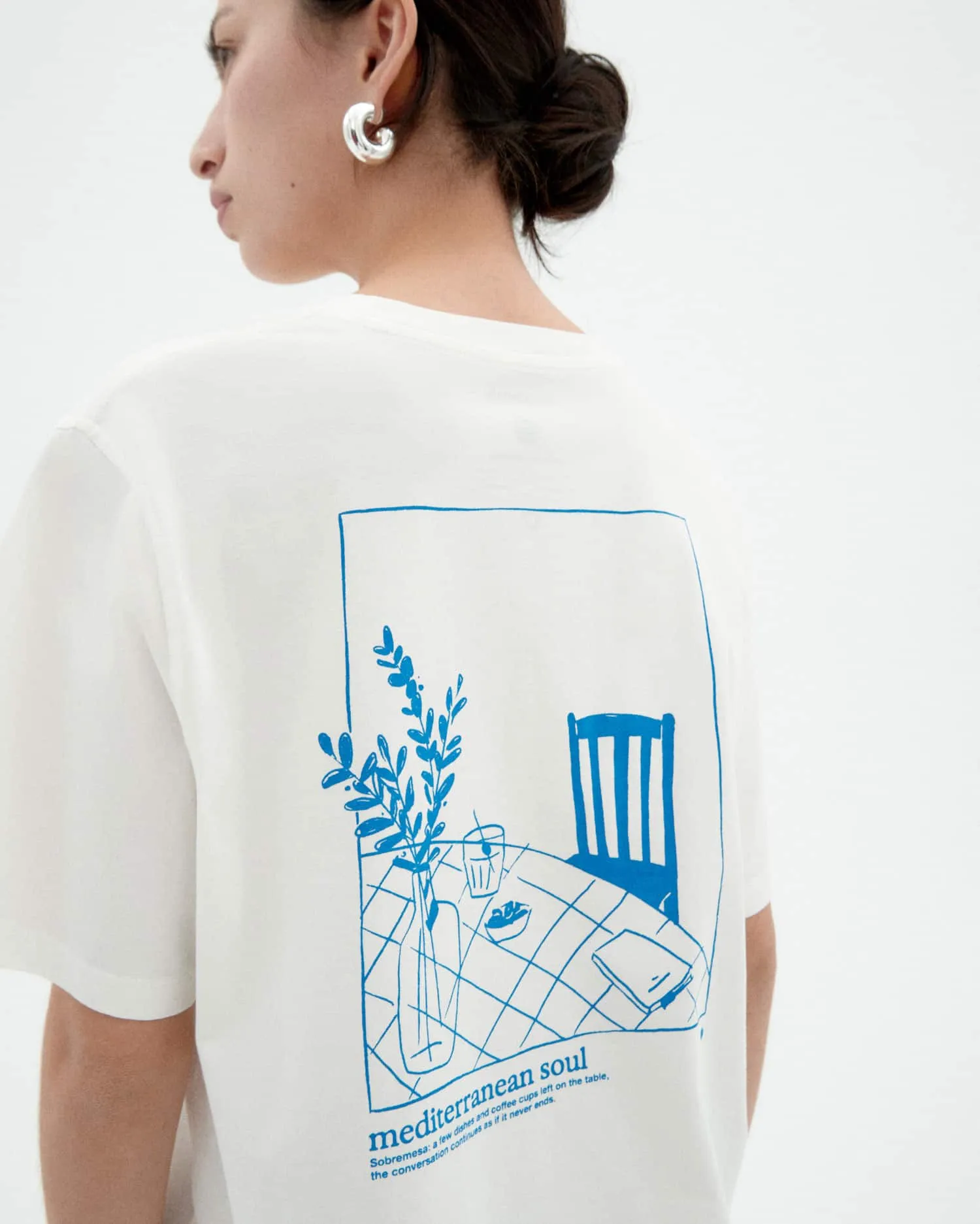 Sobremesa Lucia White T-Shirt
