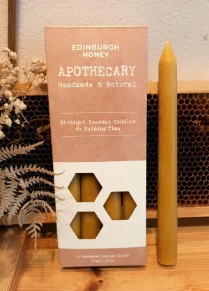Straight Beeswax Candle 19cm