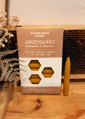 Straight Beeswax Candle 9cm