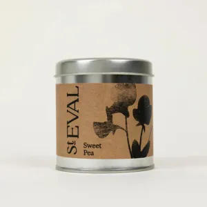 Sweet Pea Scented Tin Candle