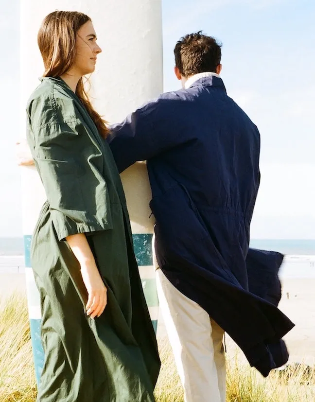 The House Kimono Deep Sea Navy