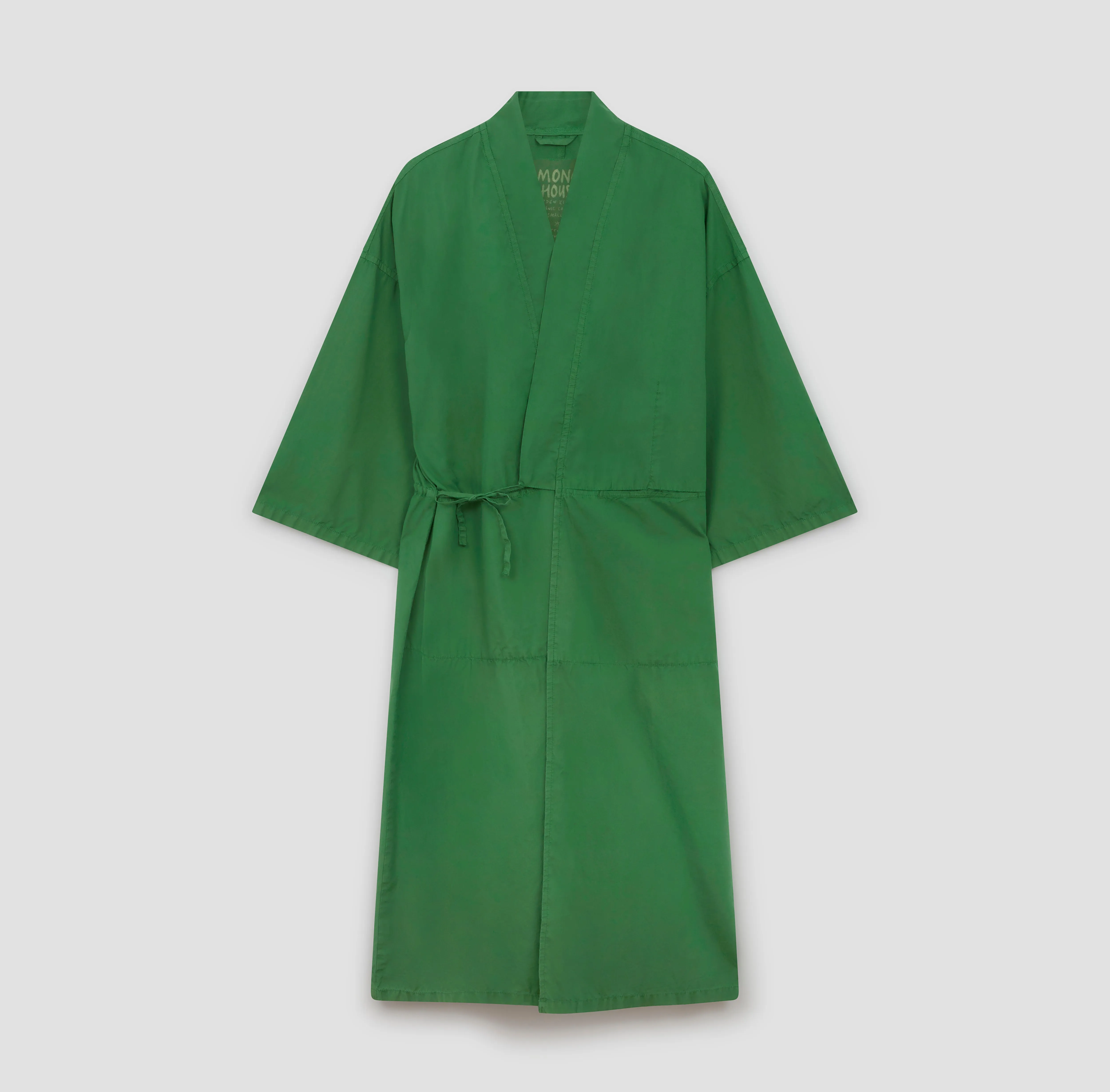 The House Kimono Nettle Green