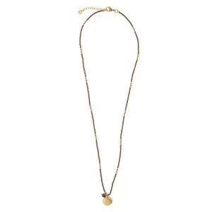 Timeless Tiger Eye Gold Coloured Necklace