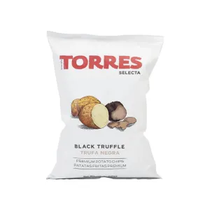 Torres Black Truffle Potato Crisps 125g