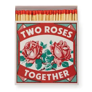 Two Roses Square Match Box