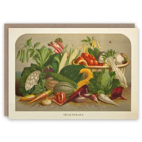 Vegetables Card