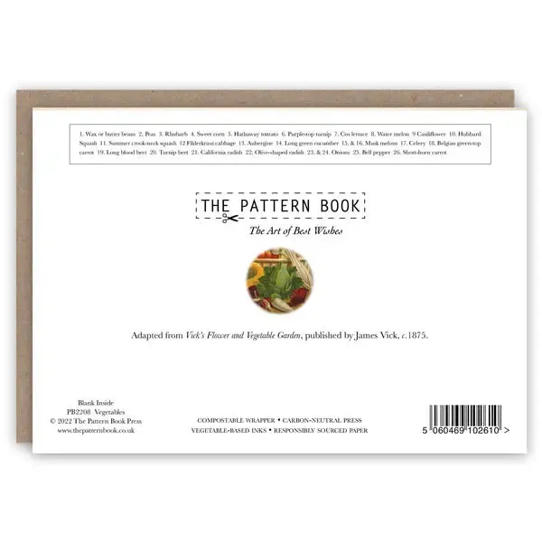 Vegetables Card