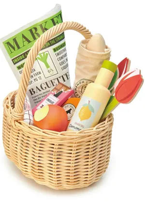 Wicker Shopping Basket