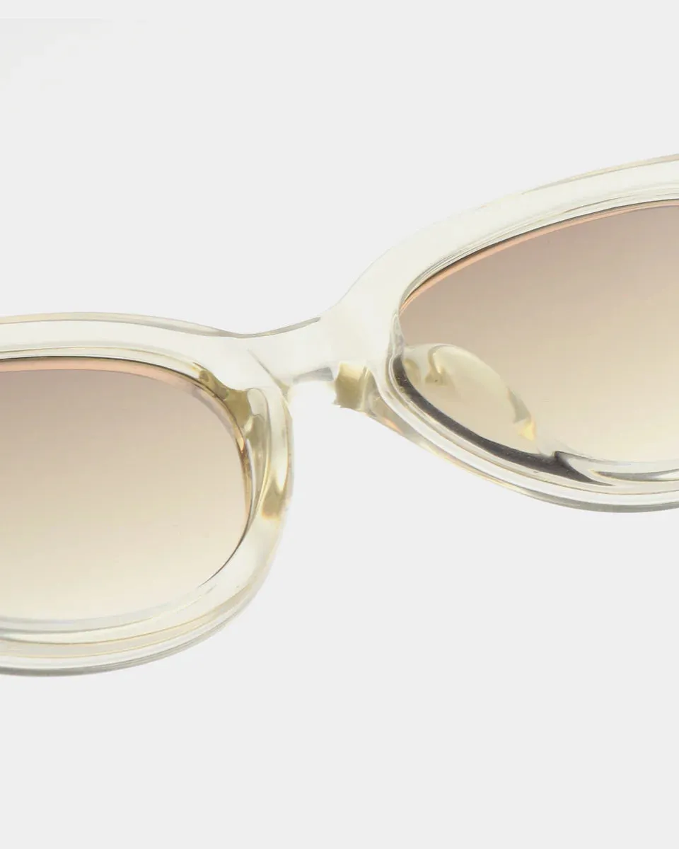 Winnie Sunglasses - Ecru Transparent