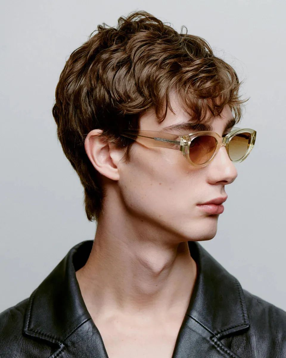 Winnie Sunglasses - Ecru Transparent