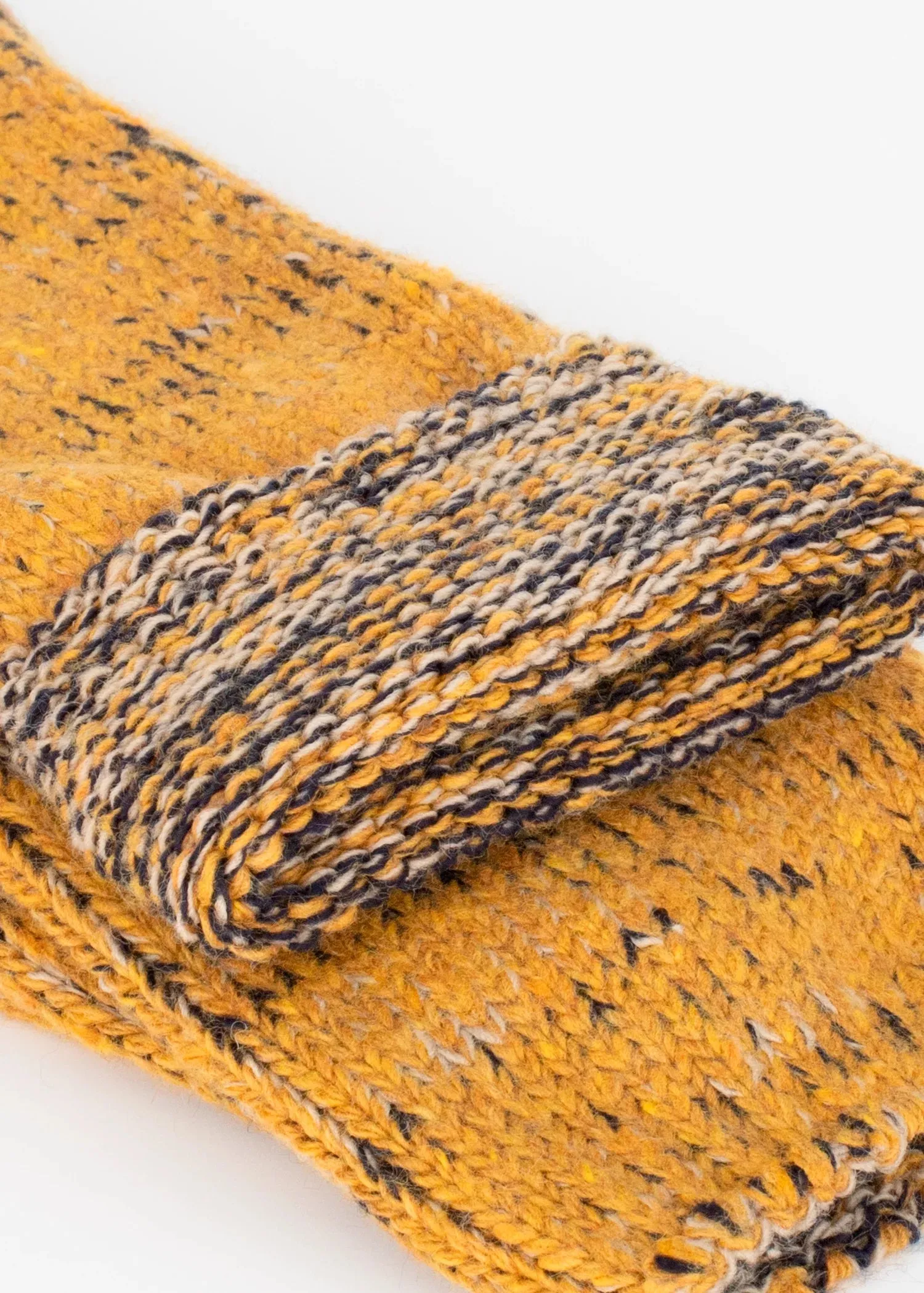 WOOL COLLECTION Recycled Mustard Socks
