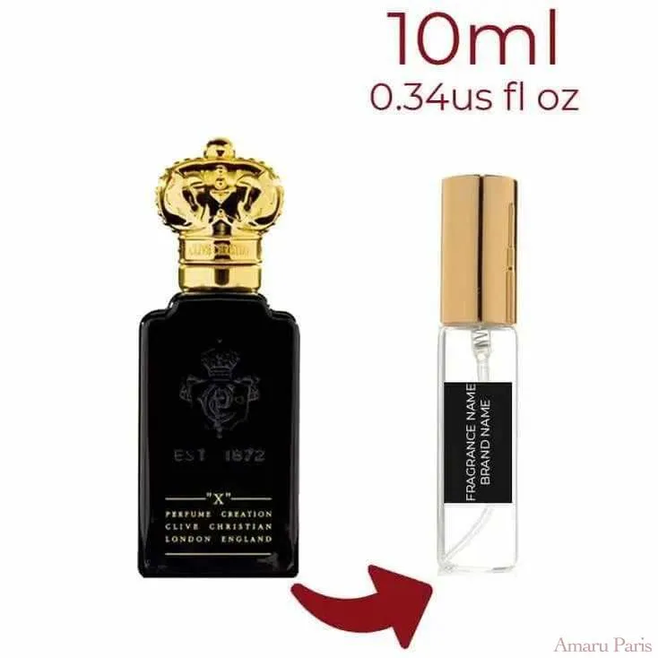 X For Men Clive Christian for men Decant Fragrance Samples