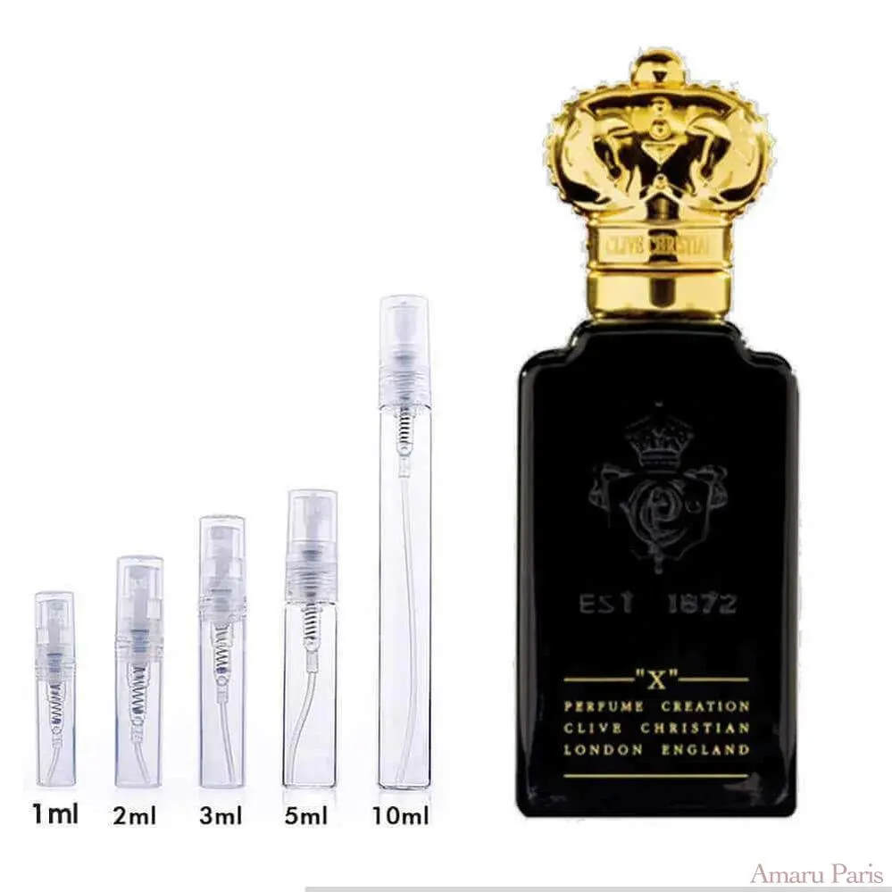 X For Men Clive Christian for men Decant Fragrance Samples