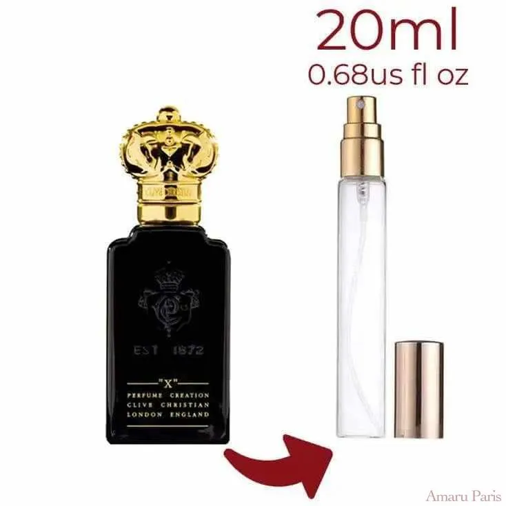 X For Men Clive Christian for men Decant Fragrance Samples