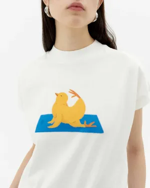 Yogi Animal Volta White T-Shirt